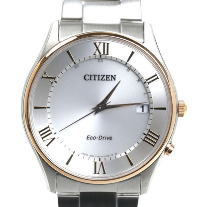 CITIZEN シチズン エコドライブ 腕時計 ソーラー AS1062-59A/H415-S115132 電波 メンズ【中古】