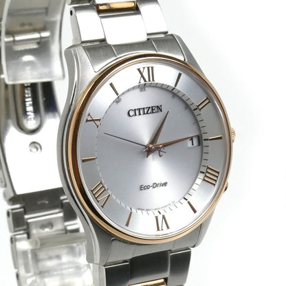 CITIZEN シチズン エコドライブ 腕時計 ソーラー AS1062-59A/H415-S115132 電波 メンズ【中古】