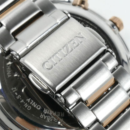 CITIZEN シチズン エコドライブ 腕時計 ソーラー AS1062-59A/H415-S115132 電波 メンズ【中古】