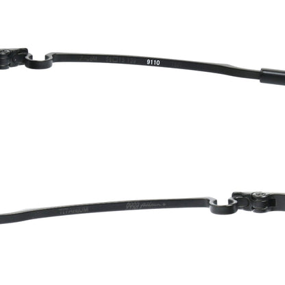 999.9 フォーナインズ フィールサン サングラス スモークブラック ブラックマット F-06M-9110 58□15 139 チタン メンズ【中古】【美品】