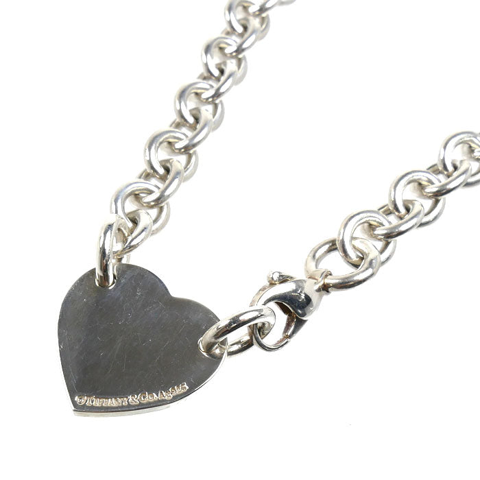 TIFFANY&Co. ティファニー シルバー925 リターン トゥ ハート ネックレス 49.1g 38cm レディース【中古】