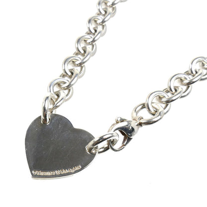 TIFFANY&Co. ティファニー シルバー925 リターン トゥ ハート ネックレス 49.1g 38cm レディース【中古】
