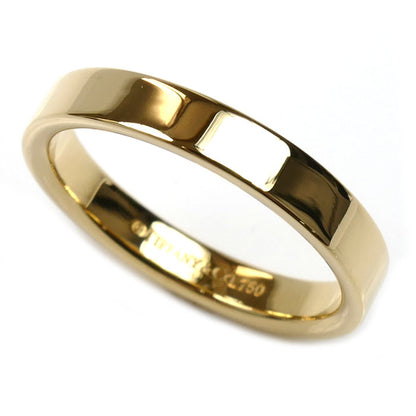 TIFFANY&Co. ティファニー K18YG イエローゴールド バンドリング リング・指輪 9号 3.3g レディース【中古】【美品】