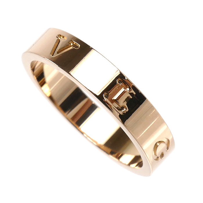 BVLGARI ブルガリ K18PG ピンクゴールド ビーゼロワン エッセンシャル バンドリング リング・指輪 360331 11号 51 4.2g レディース【中古】