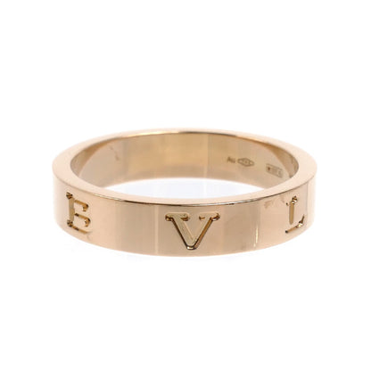 BVLGARI ブルガリ K18PG ピンクゴールド ビーゼロワン エッセンシャル バンドリング リング・指輪 360331 11号 51 4.2g レディース【中古】