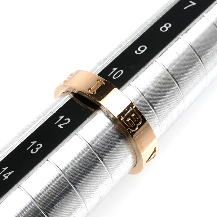 BVLGARI ブルガリ K18PG ピンクゴールド ビーゼロワン エッセンシャル バンドリング リング・指輪 360331 11号 51 4.2g レディース【中古】