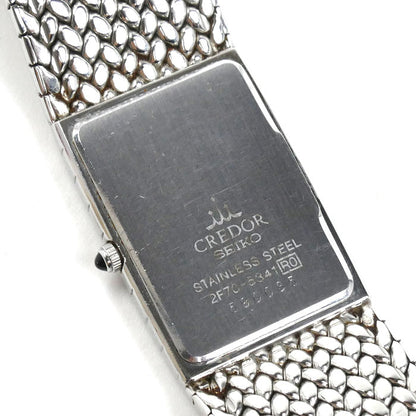 SEIKO セイコー CREDOR 腕時計 電池式 レディース 2F70-5341【中古】
