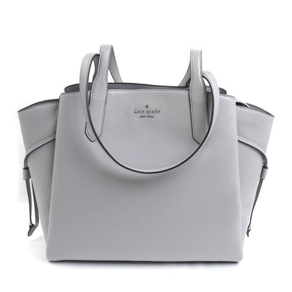 Kate Spade ケイトスペード ダンプリング ミディアム トートバッグ グレー KL012 レディース【中古】【美品】