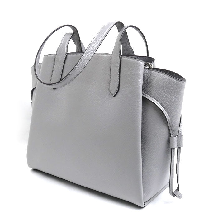 Kate Spade ケイトスペード ダンプリング ミディアム トートバッグ グレー KL012 レディース【中古】【美品】