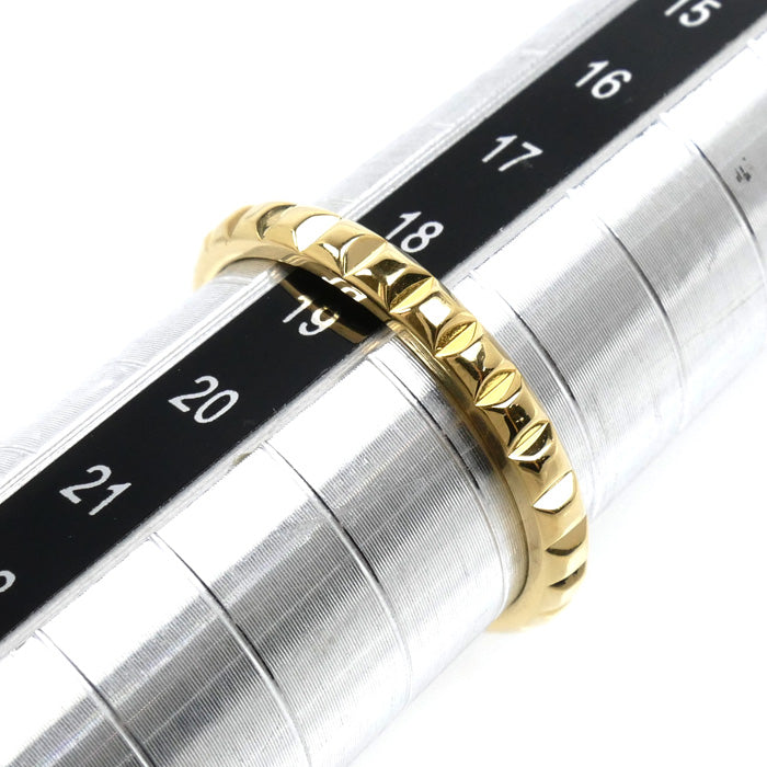 Boucheron ブシュロン K18YG イエローゴールド クルドパリ ミディアム リング・指輪 JAL00008 18.5号 59 3.9g ユニセックス【中古】