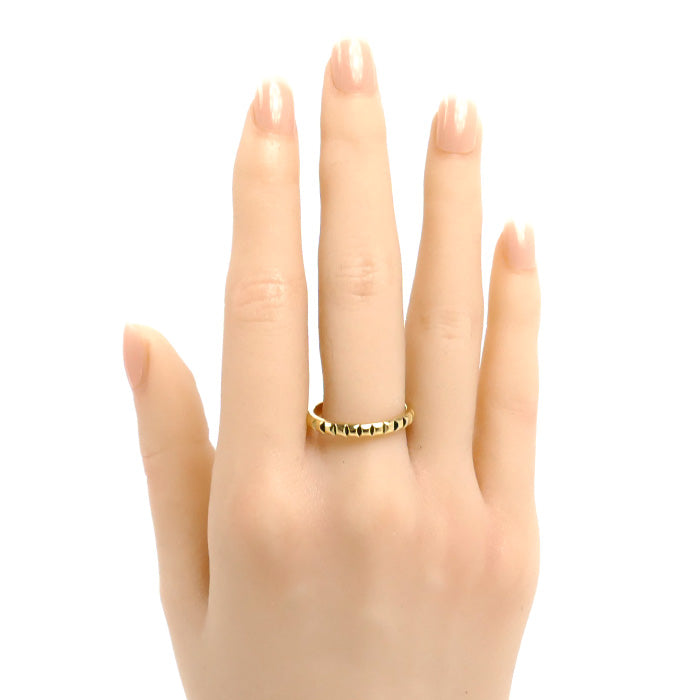 Boucheron ブシュロン K18YG イエローゴールド クルドパリ ミディアム リング・指輪 JAL00008 18.5号 59 3.9g ユニセックス【中古】