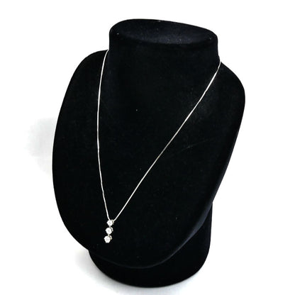 Pt900/850 ネックレス ダイヤモンド1.00ct 5.3g ～45cm レディース【中古】
