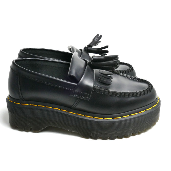 Dr.Martens ドクターマーチン タッセル ADRIAN QUAD ローファー ブラック 23cm レディース【中古】【美品】