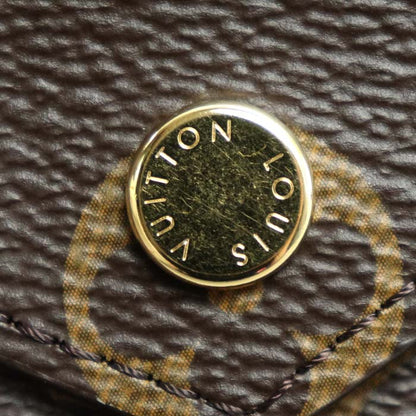 LOUIS VUITTON ルイ・ヴィトン ポルトフォイユ ヴィクトリーヌ 三つ折り財布 モノグラム ブラウン M62472 ICチップ レディース【中古】【極美品】