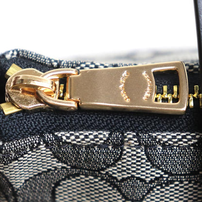 COACH コーチ アッシャー ショルダーバッグ グレー/ネイビー CBJ03 IMX1X アウトレット レディース【中古】【美品】