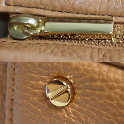 Tory Burch トリーバーチ アマンダ ミニ サッチェル 2Wayショルダーバッグ ブラウン 50009821 レディース【中古】