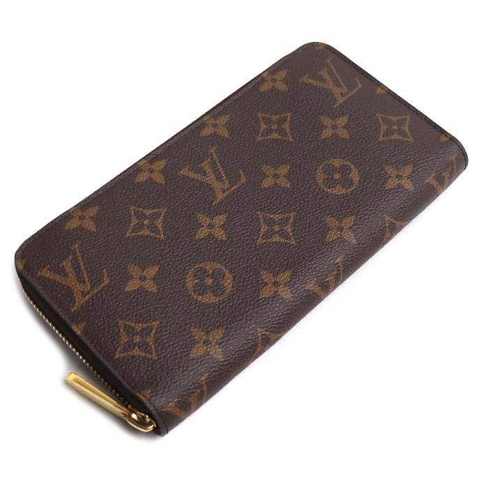 LOUIS VUITTON ルイ・ヴィトン ジッピーウォレット 長財布 ラウンドファスナー モノグラム ブラウン ローズ・バレリーヌ M41894 CA0195 ユニセックス【中古】