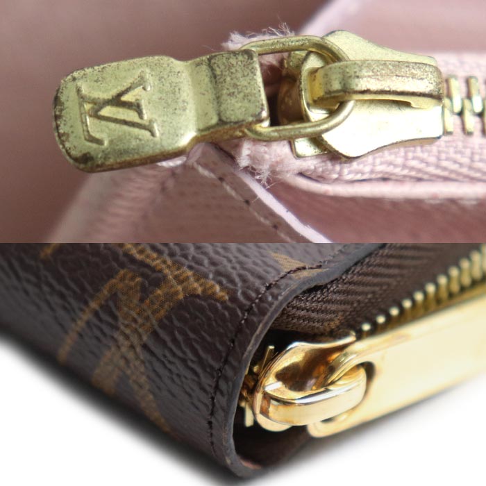 LOUIS VUITTON ルイ・ヴィトン ジッピーウォレット 長財布 ラウンドファスナー モノグラム ブラウン ローズ・バレリーヌ M41894 CA0195 ユニセックス【中古】
