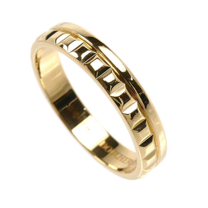Boucheron ブシュロン K18YG イエローゴールド キャトル ラディアント ハーフ リング・指輪 JAL00251 16.5号 57 4.5g ユニセックス【中古】