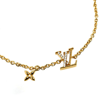LOUIS VUITTON ルイ・ヴィトン GP ストラス ブレスレット LV アイコニック ブレスレット M00587 AK2243 レディース【中古】