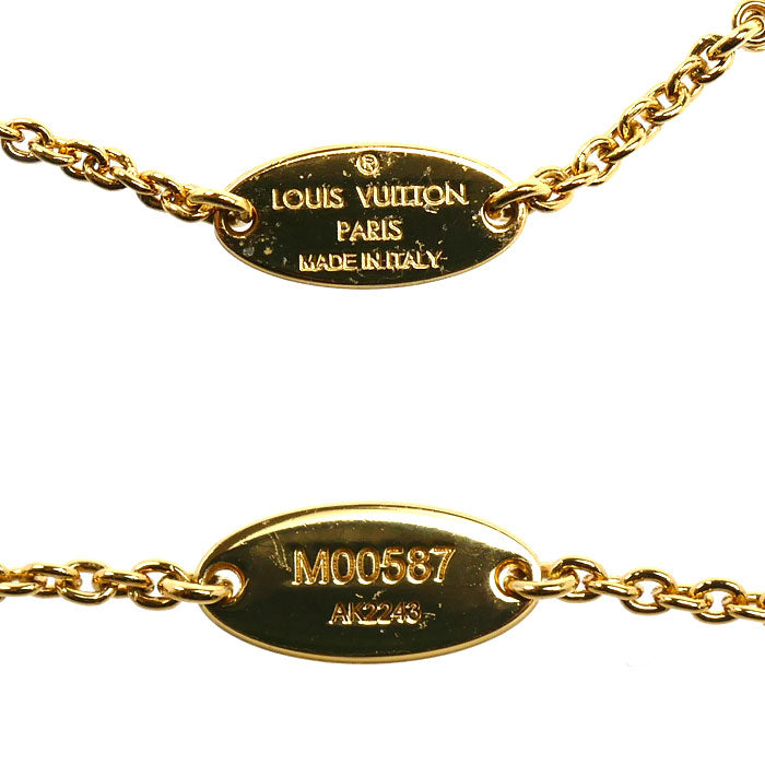 LOUIS VUITTON ルイ・ヴィトン GP ストラス ブレスレット LV アイコニック ブレスレット M00587 AK2243 レディース【中古】