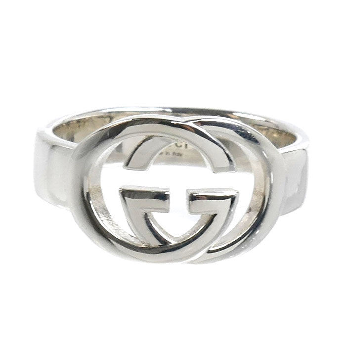 GUCCI グッチ シルバー925 ブリットリング SM リング・指輪 190483 18号 5.8g メンズ【中古】