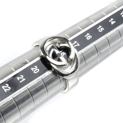 GUCCI グッチ シルバー925 ブリットリング SM リング・指輪 190483 18号 5.8g メンズ【中古】