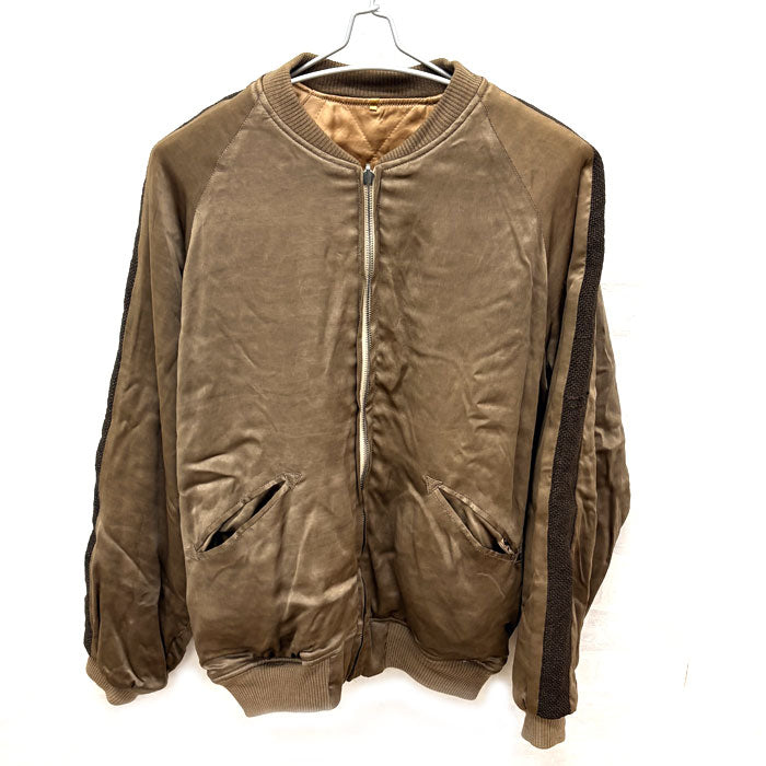 ハリウッドランチマーケット ドロ染め 最初期 スカジャン M リバーシブル 聖林公司 メンズ【中古】