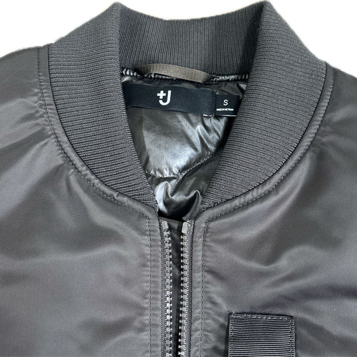 UNIQLO×Jil Sander +J オーバーサイズ MA-1 ナイロンジャケット カーキ S ユニセックス【中古】【美品】