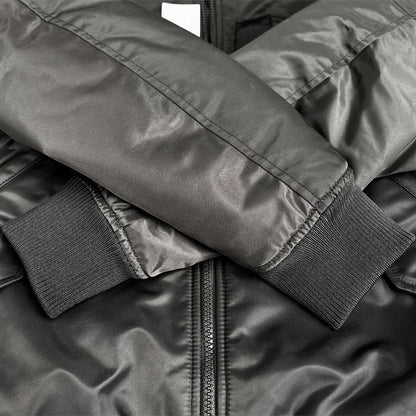 UNIQLO×Jil Sander +J オーバーサイズ MA-1 ナイロンジャケット カーキ S ユニセックス【中古】【美品】