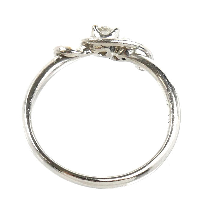 Pt900プラチナ リング・指輪 ダイヤモンド0.14ct 11号 3.4g レディース【中古】