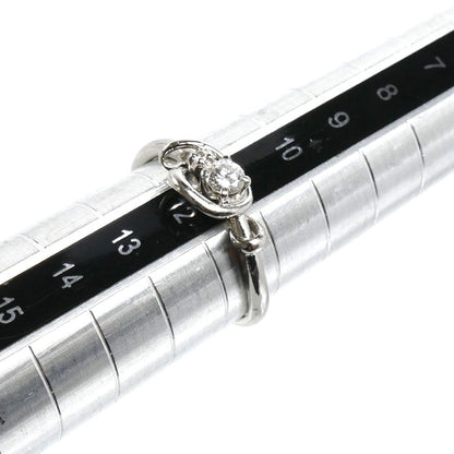 Pt900プラチナ リング・指輪 ダイヤモンド0.14ct 11号 3.4g レディース【中古】