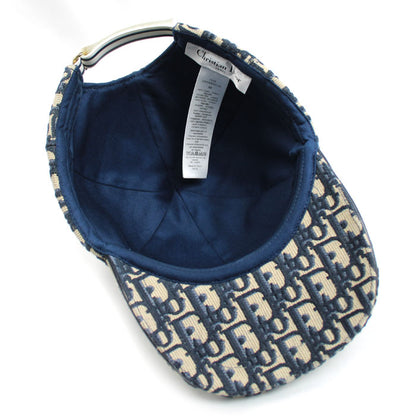 Dior ディオール ロゴ トロッター オブリーク ベースボーキャップ キャップ ネイビー 22DOB922X135 
59 ユニセックス【中古】【美品】