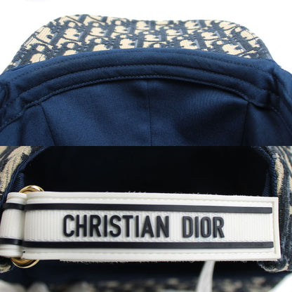 Dior ディオール ロゴ トロッター オブリーク ベースボーキャップ キャップ ネイビー 22DOB922X135 
59 ユニセックス【中古】【美品】