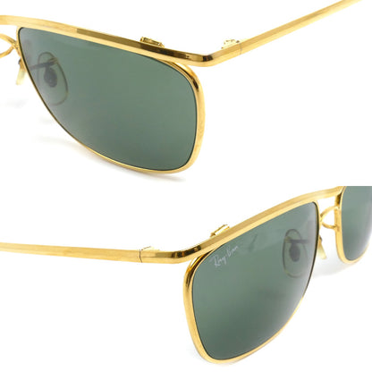 Ray-Ban レイバン olympian Ⅱ DX サングラス グリーン ゴールド メンズ【中古】