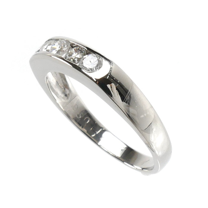 Pt900プラチナ リング・指輪 ダイヤモンド0.50ct 15号 5.0g レディース【中古】【美品】
