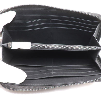 COACH コーチ アコーディオン ウォレット シグネチャー 長財布 ラウンドファスナー ベージュ/ブラック 58112 QBTN2 アウトレット メンズ【中古】【極美品】