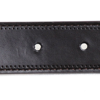COMME CA MEN リバーシブル ベルト ダークブラウン 07-63YO01 メンズ【中古】【極美品】