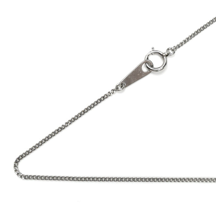 Pt850プラチナ ネックレス 喜平2面カット 2.7g 40cm レディース【中古】