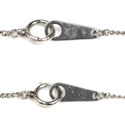 Pt850プラチナ ネックレス 喜平2面カット 2.7g 40cm レディース【中古】