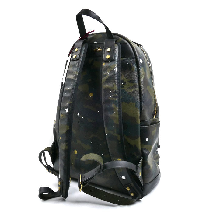 Gentil Bandit カモフラージュ ペイント リュック・デイパック KHAKI CAMO GB1994-BP メンズ【中古】