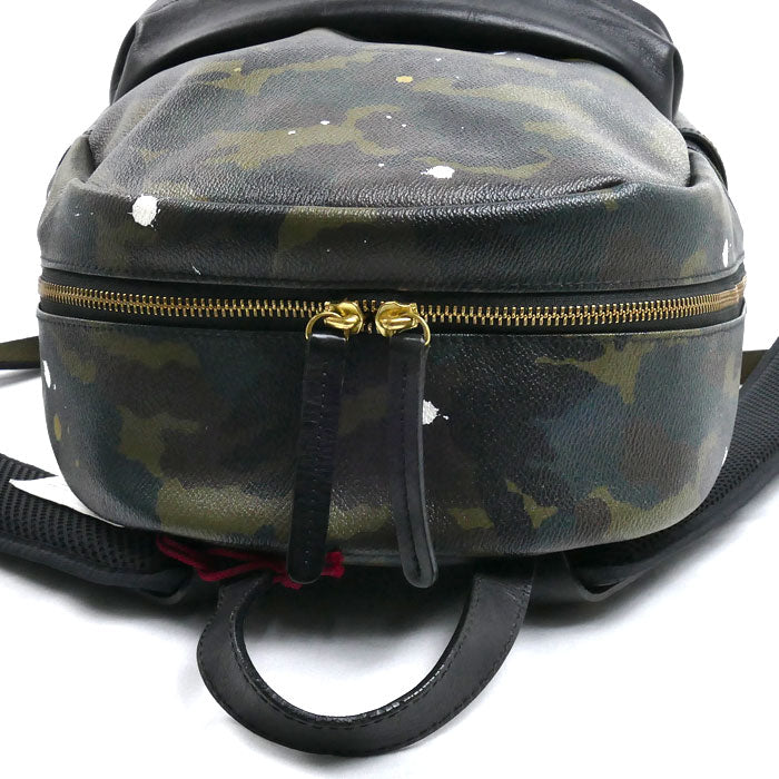 Gentil Bandit カモフラージュ ペイント リュック・デイパック KHAKI CAMO GB1994-BP メンズ【中古】