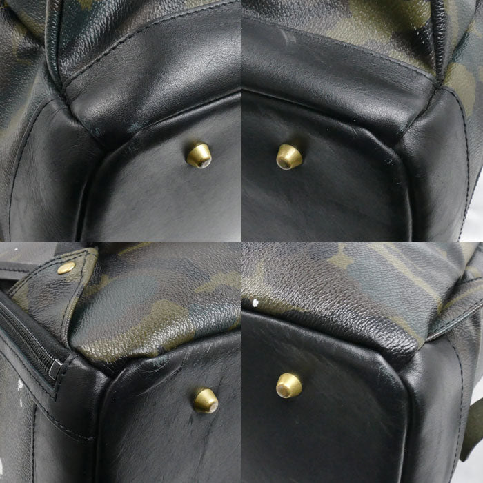 Gentil Bandit カモフラージュ ペイント リュック・デイパック KHAKI CAMO GB1994-BP メンズ【中古】