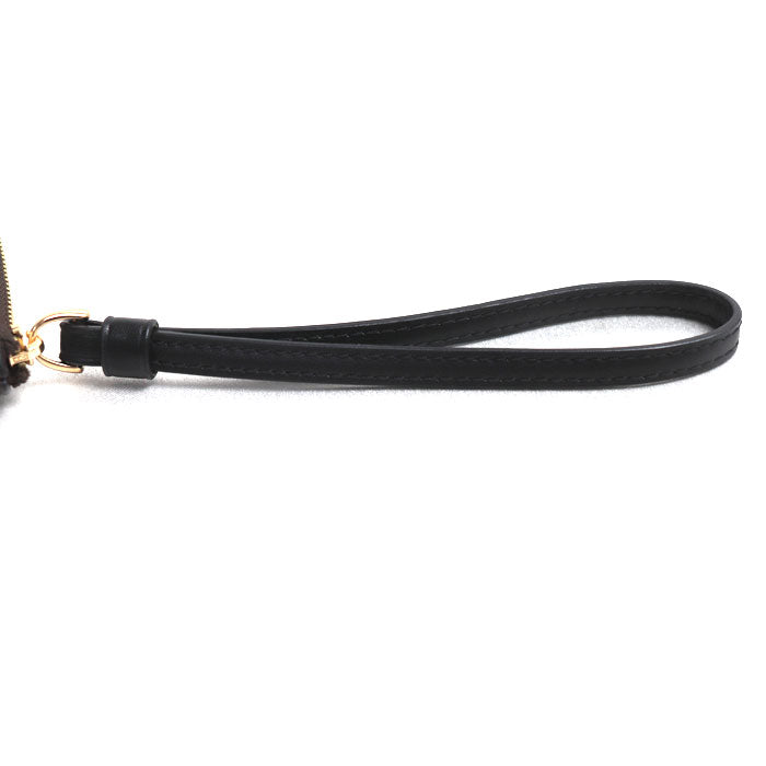 COACH コーチ コーナージップ リストレット ポーチ ブラウン CW854 IMXAQ アウトレット レディース【中古】【美品】