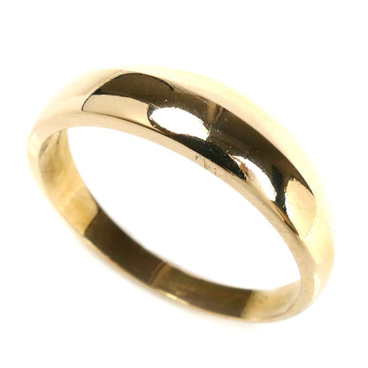 K18YG イエローゴールド 月甲 リング・指輪 14号 3.4g レディース【中古】