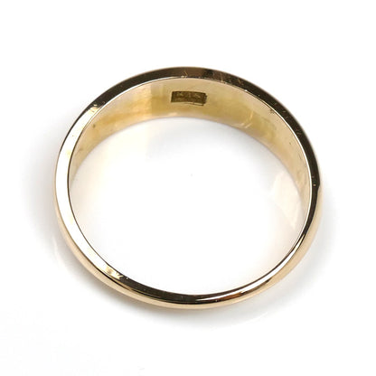 K18YG イエローゴールド 月甲 リング・指輪 14号 3.4g レディース【中古】