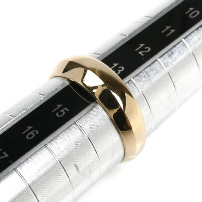 K18YG イエローゴールド 月甲 リング・指輪 14号 3.4g レディース【中古】