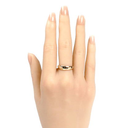 K18YG イエローゴールド 月甲 リング・指輪 14号 3.4g レディース【中古】