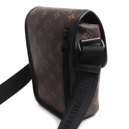 LOUIS VUITTON ルイ・ヴィトン アーチー メッセンジャー PM ショルダーバッグ モノグラムマカサー ブラウン M46442 IC メンズ【中古】