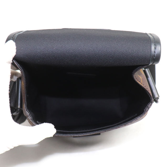LOUIS VUITTON ルイ・ヴィトン アーチー メッセンジャー PM ショルダーバッグ モノグラムマカサー ブラウン M46442 IC メンズ【中古】